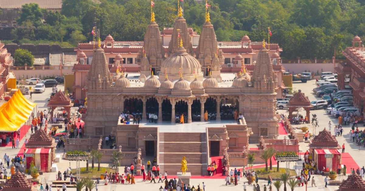 મોરબીમાં નવનિર્મિત BAPS સ્વામિનારાયણ મંદિરમાં અતિથિગૃહ, ભોજનશાળા અને ...